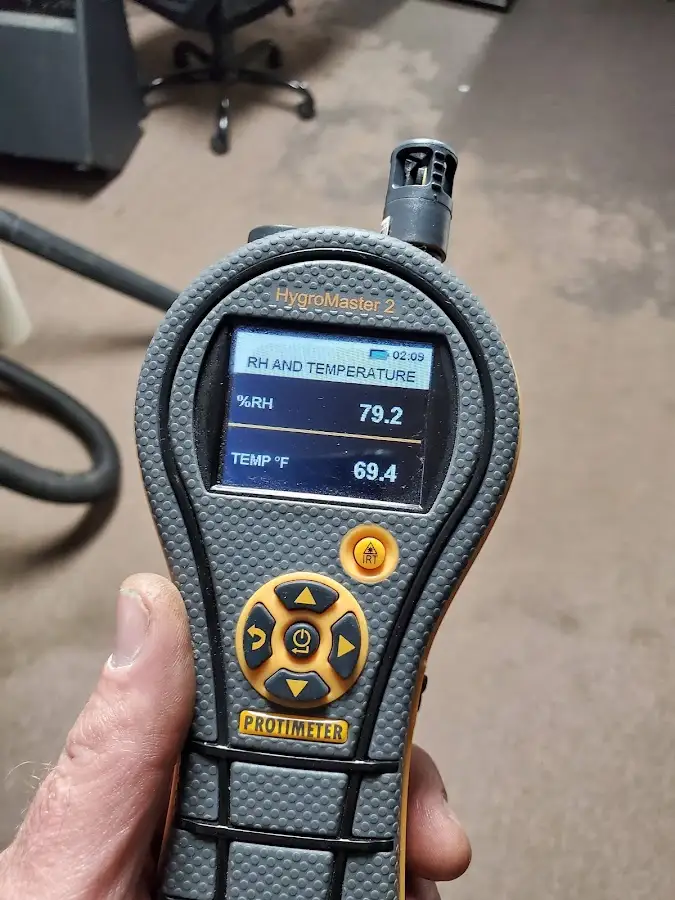 Moisture meter humidity assessment for Fire & Smoke Damage Restoration in Columbia